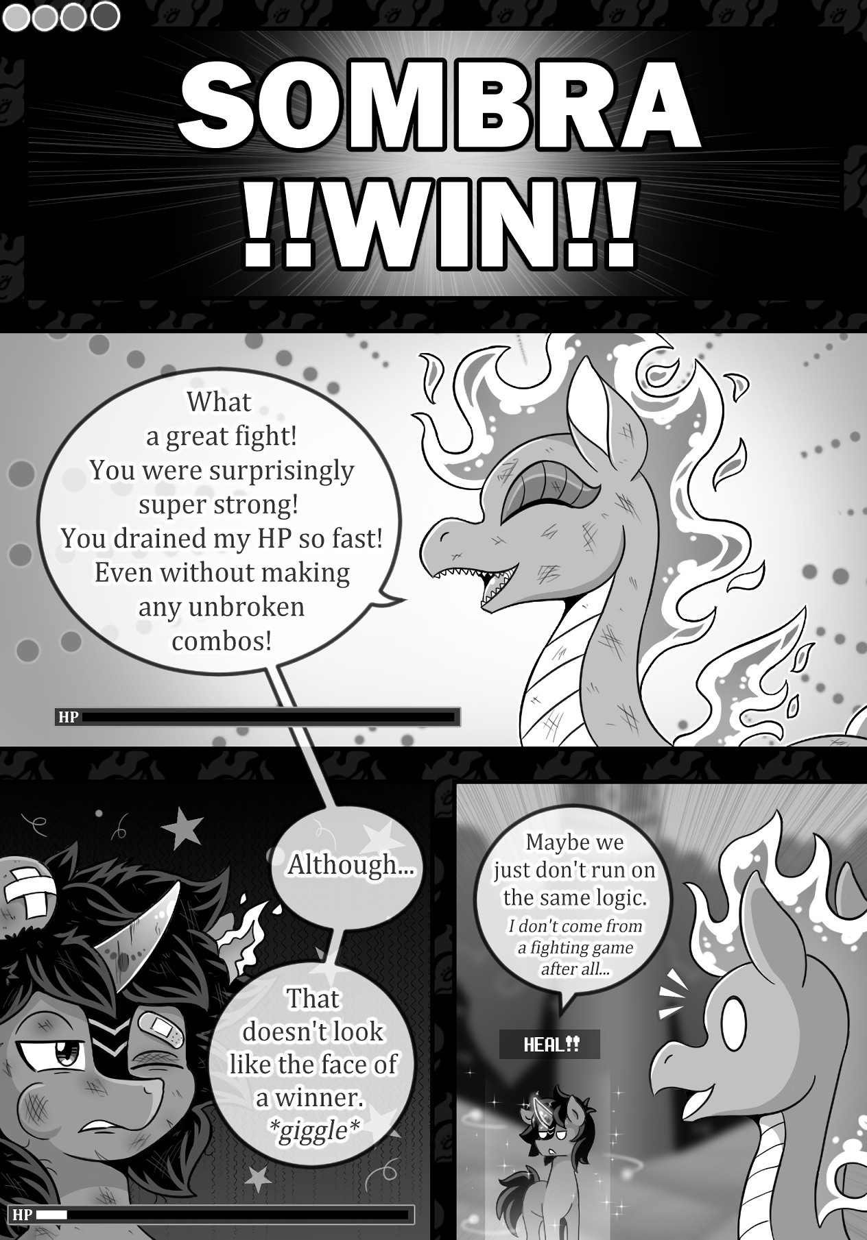 Crossover Story Act 3: Dragon Horse porn comic picture 12