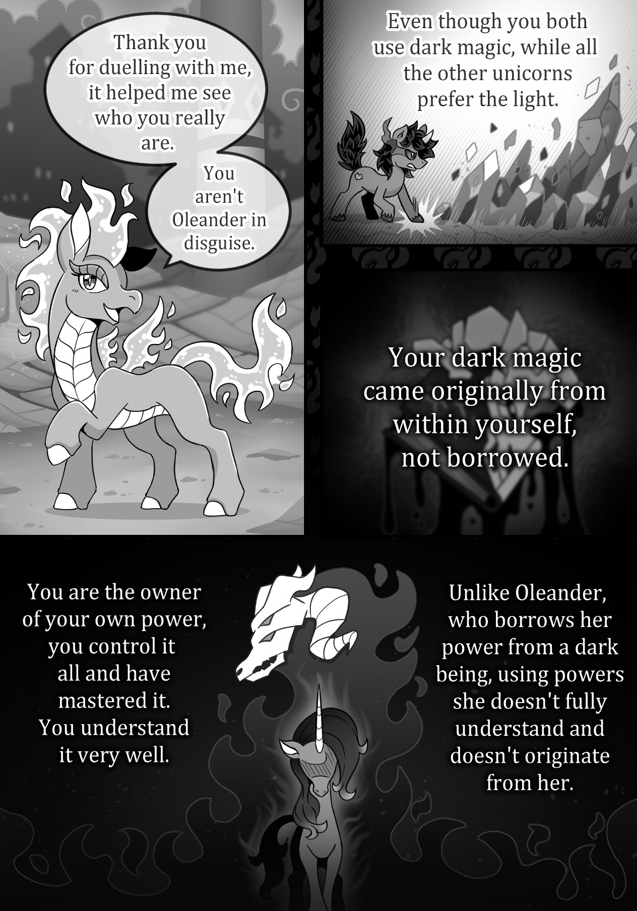 Crossover Story Act 3: Dragon Horse porn comic picture 13