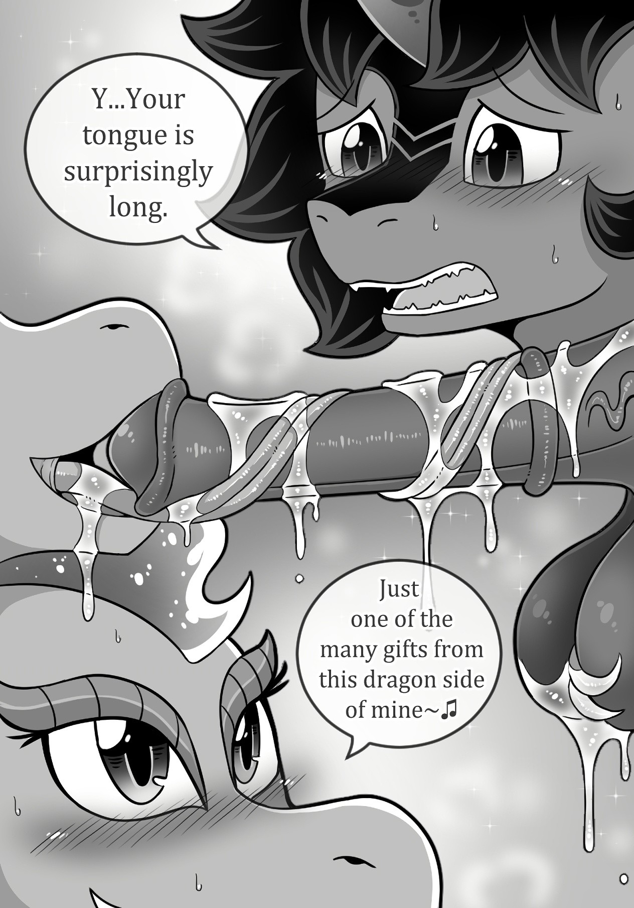 Crossover Story Act 3: Dragon Horse porn comic picture 21