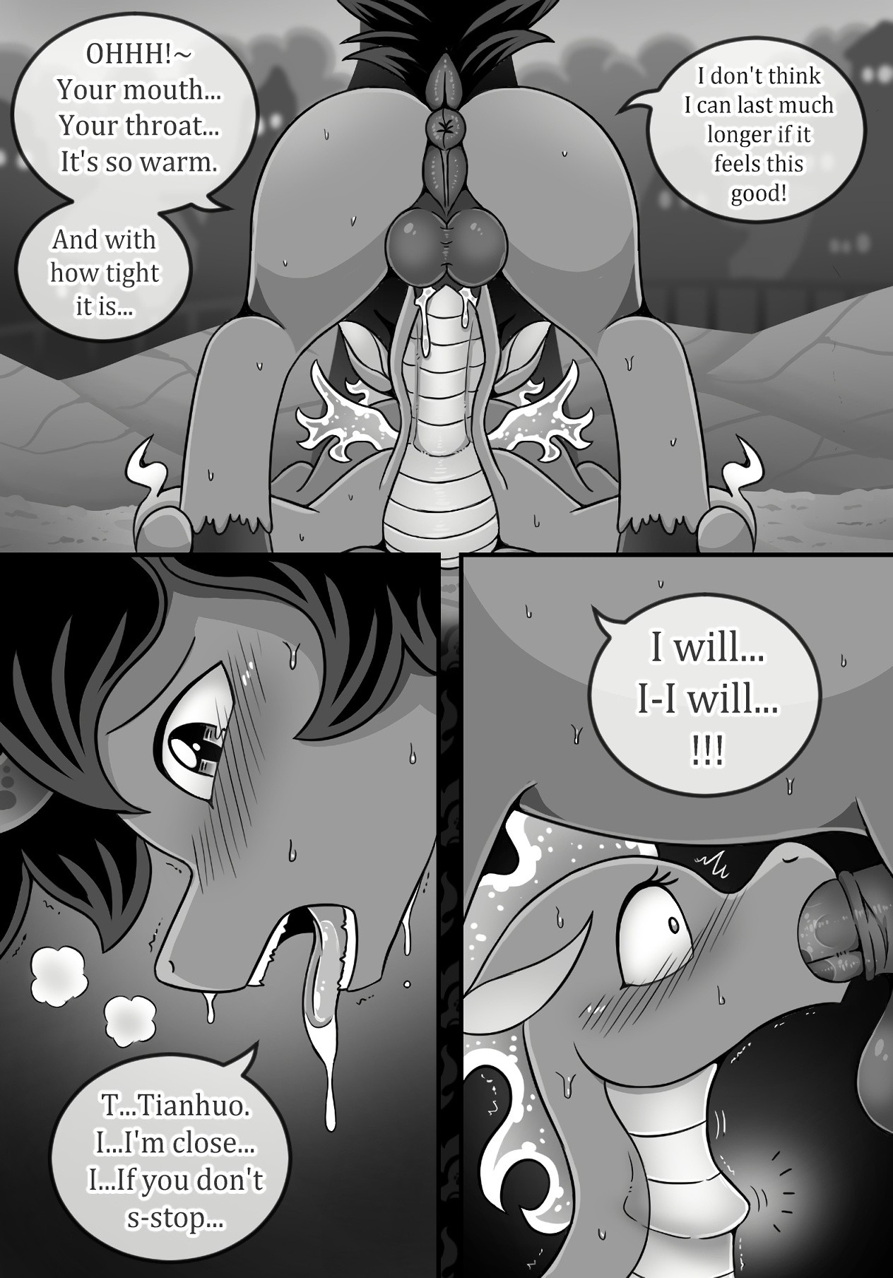 Crossover Story Act 3: Dragon Horse porn comic picture 22