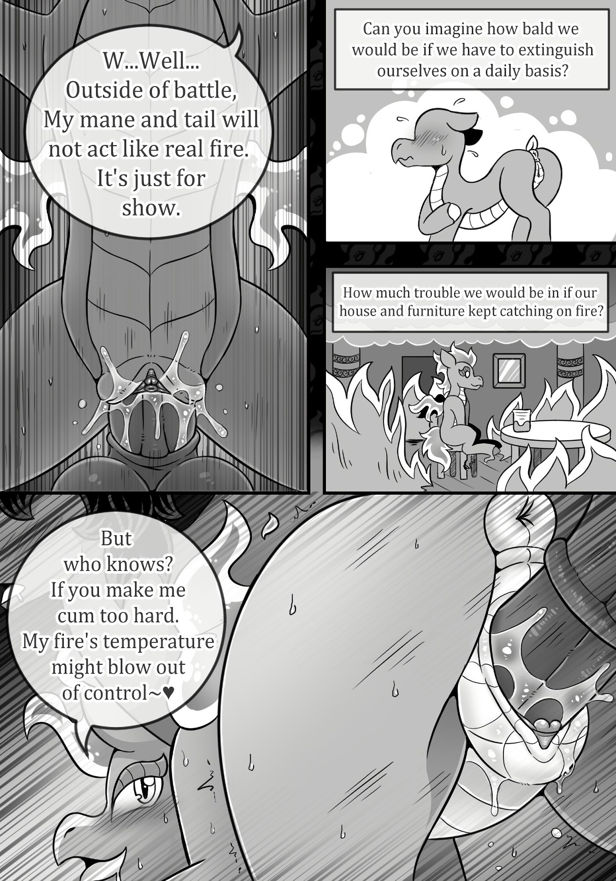 Crossover Story Act 3: Dragon Horse porn comic picture 29