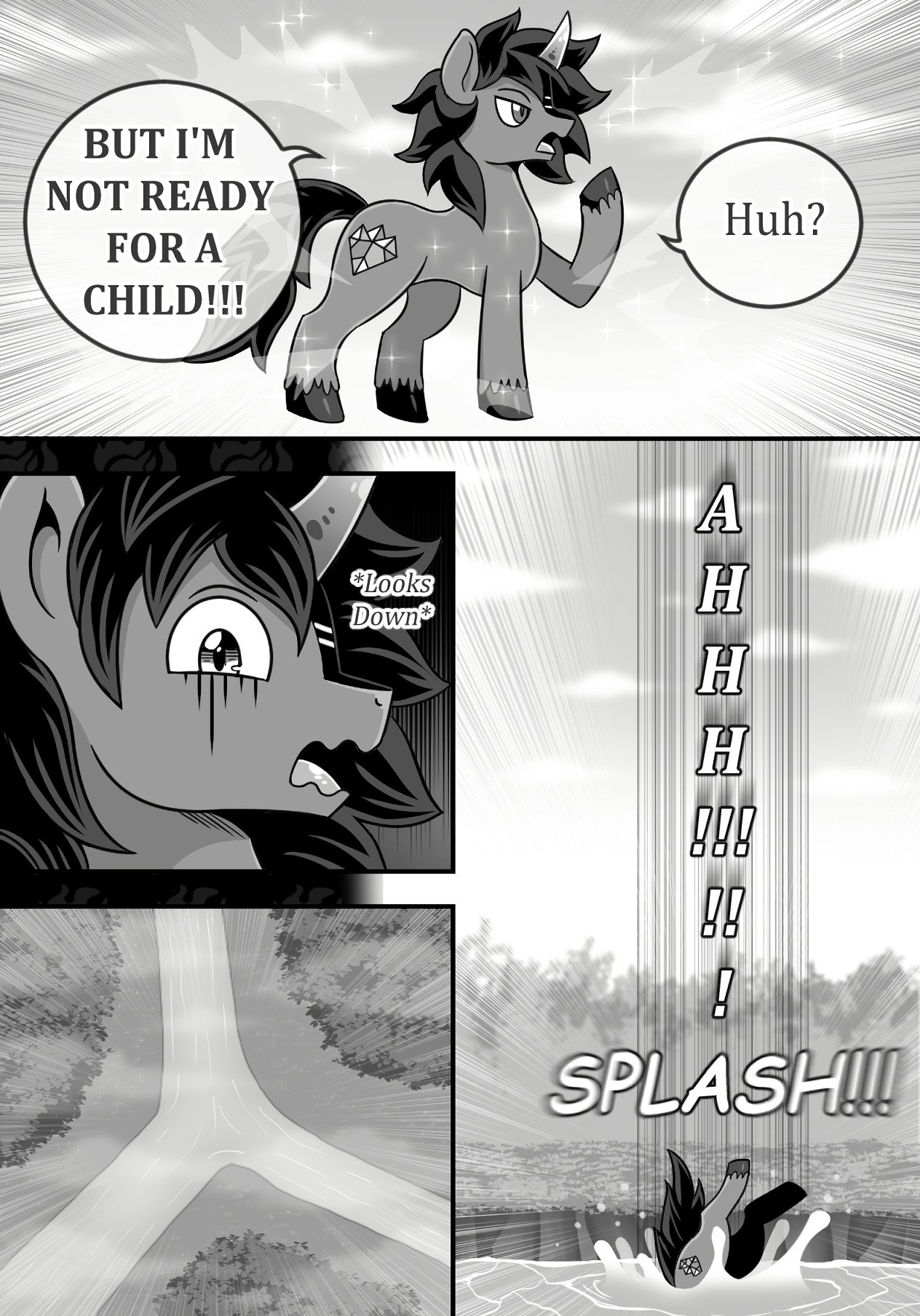 Crossover Story Act 3: Dragon Horse porn comic picture 35