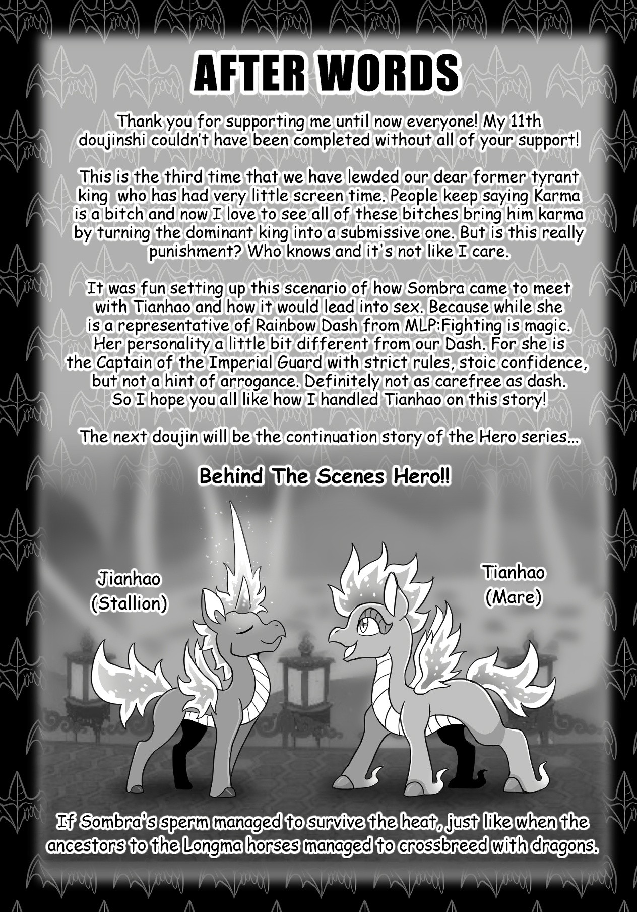 Crossover Story Act 3: Dragon Horse porn comic picture 38