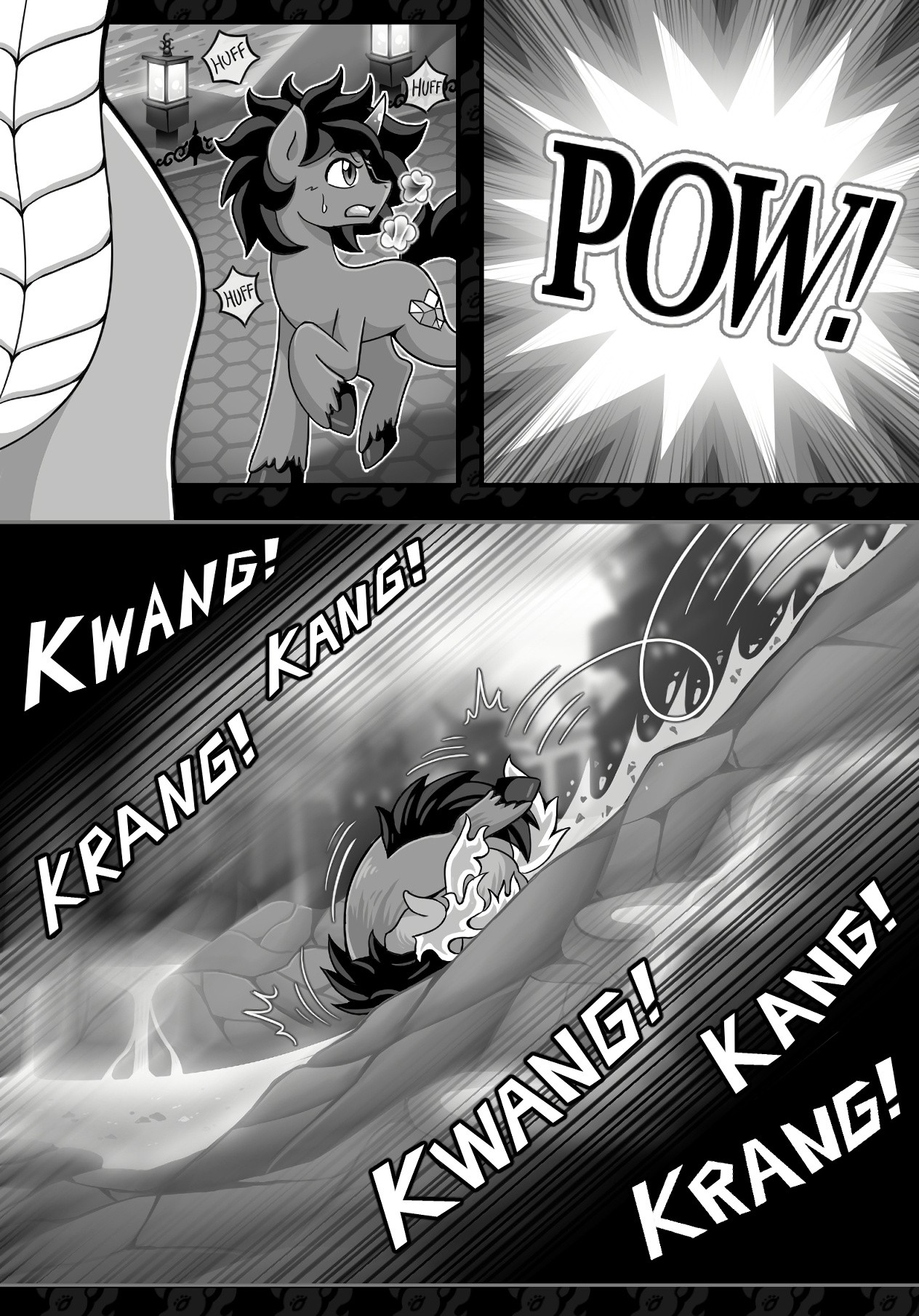 Crossover Story Act 3: Dragon Horse porn comic picture 4