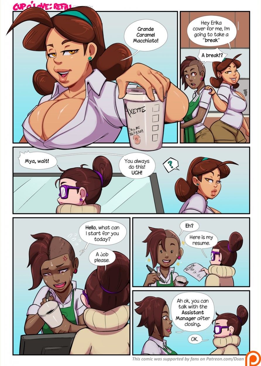 Cup O' Love: Refill porn comic picture 3