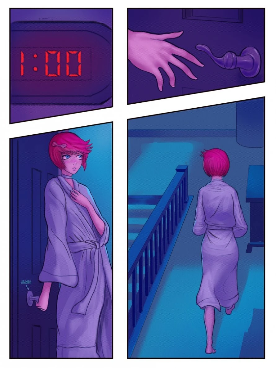 Dad's Girlfriend porn comic picture 3