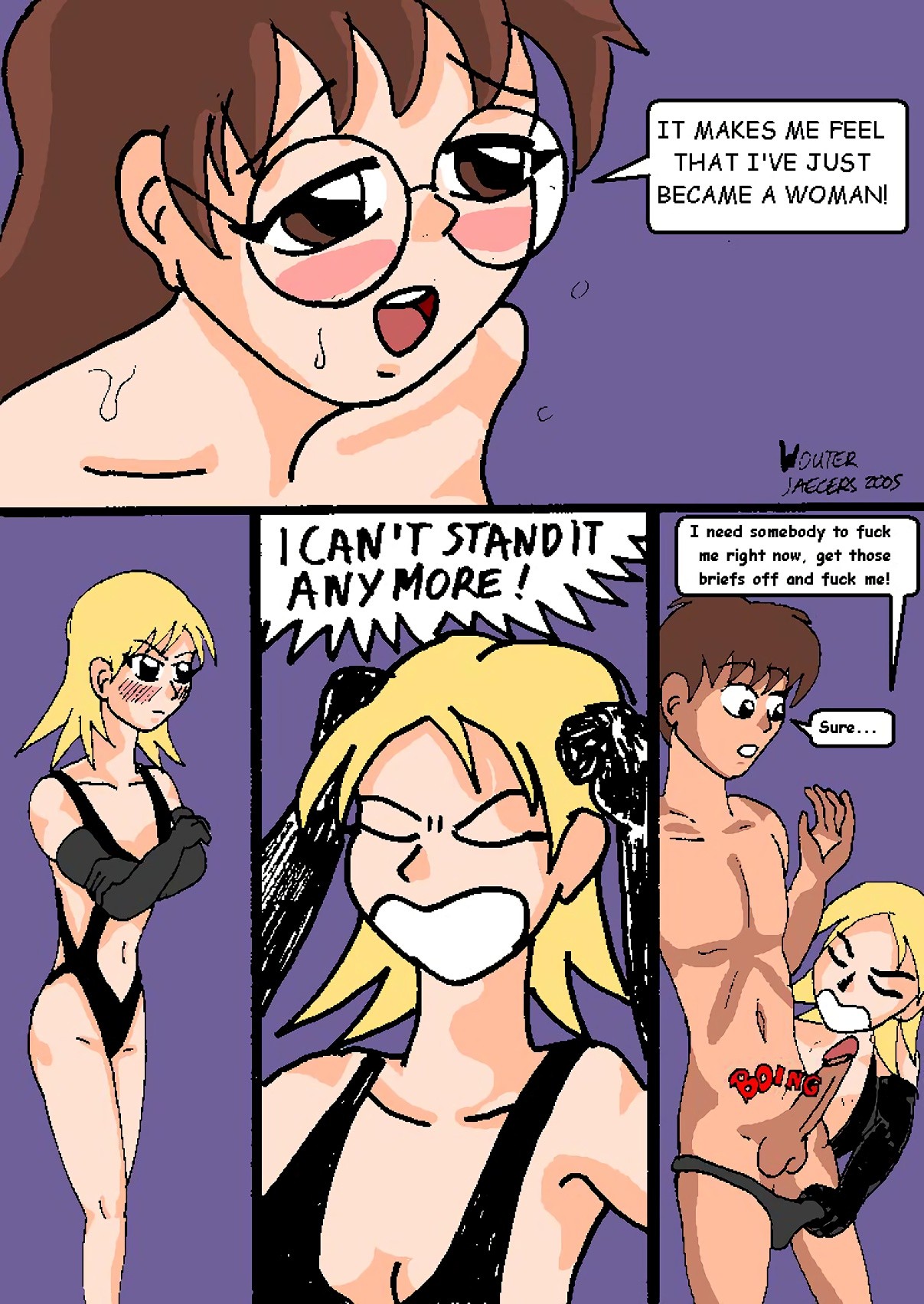 Daria Joins the Triple Cross Club porn comic picture 23