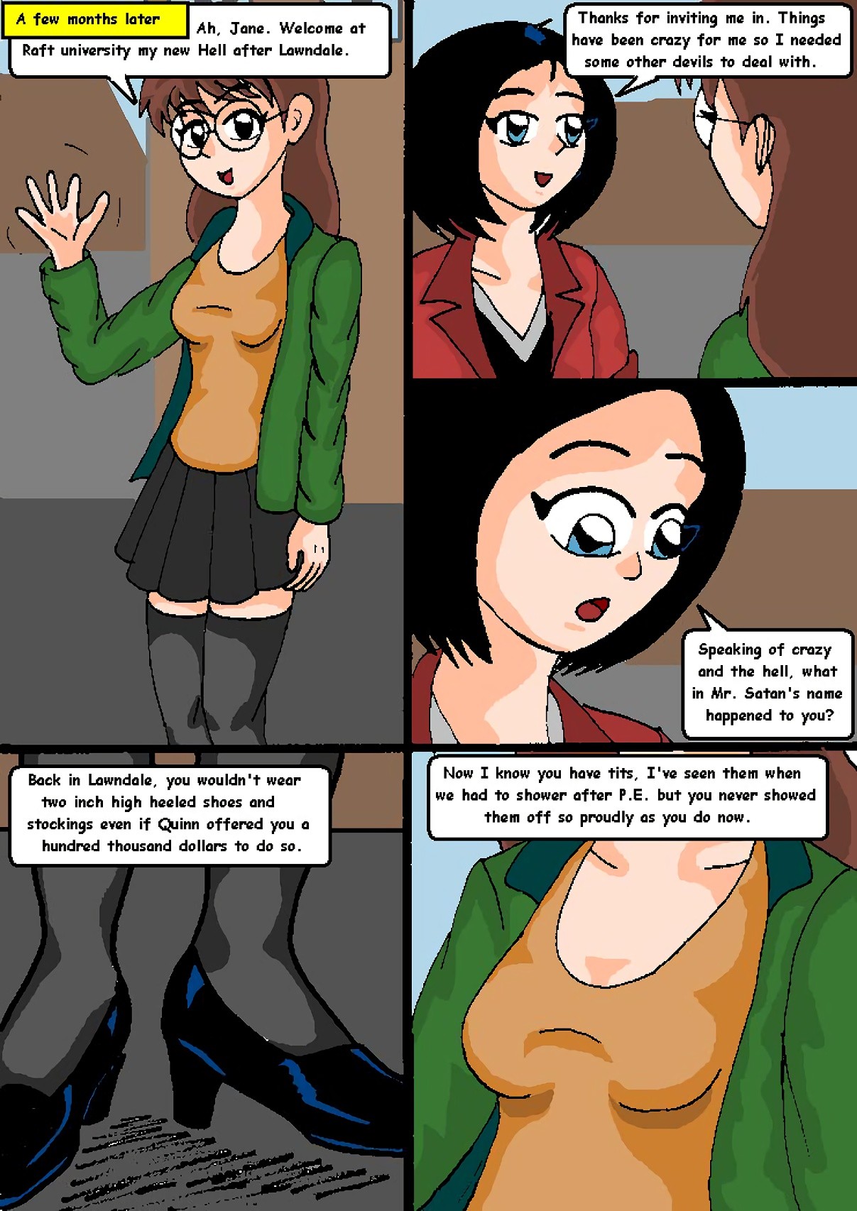 Daria Joins the Triple Cross Club porn comic picture 27