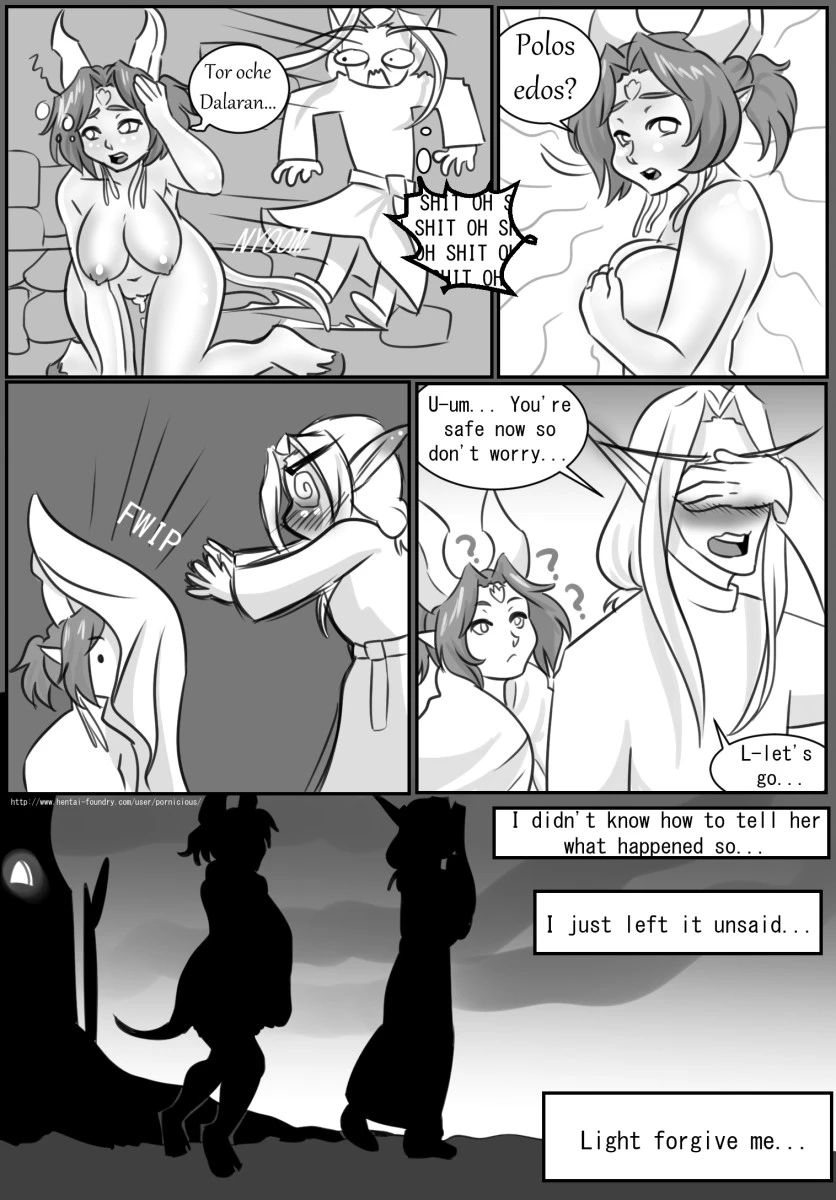 Dark Magic porn comic picture 12