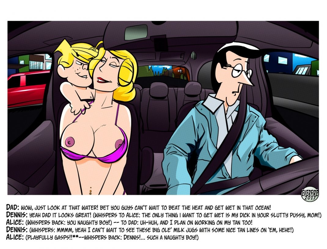 Dennis The Menace & Mom's Affair porn comic picture 17