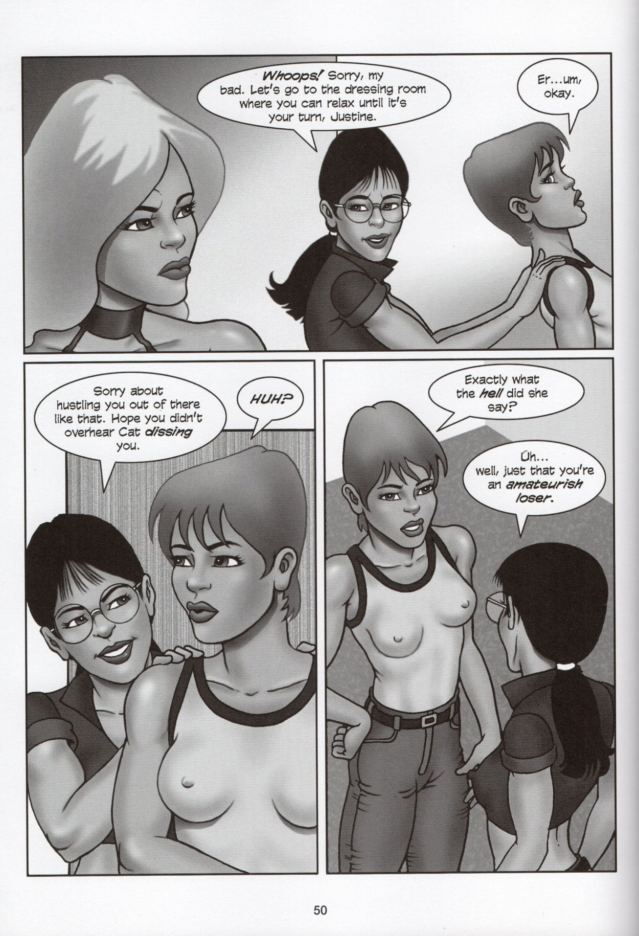 Dirty Girlz porn comic picture 53