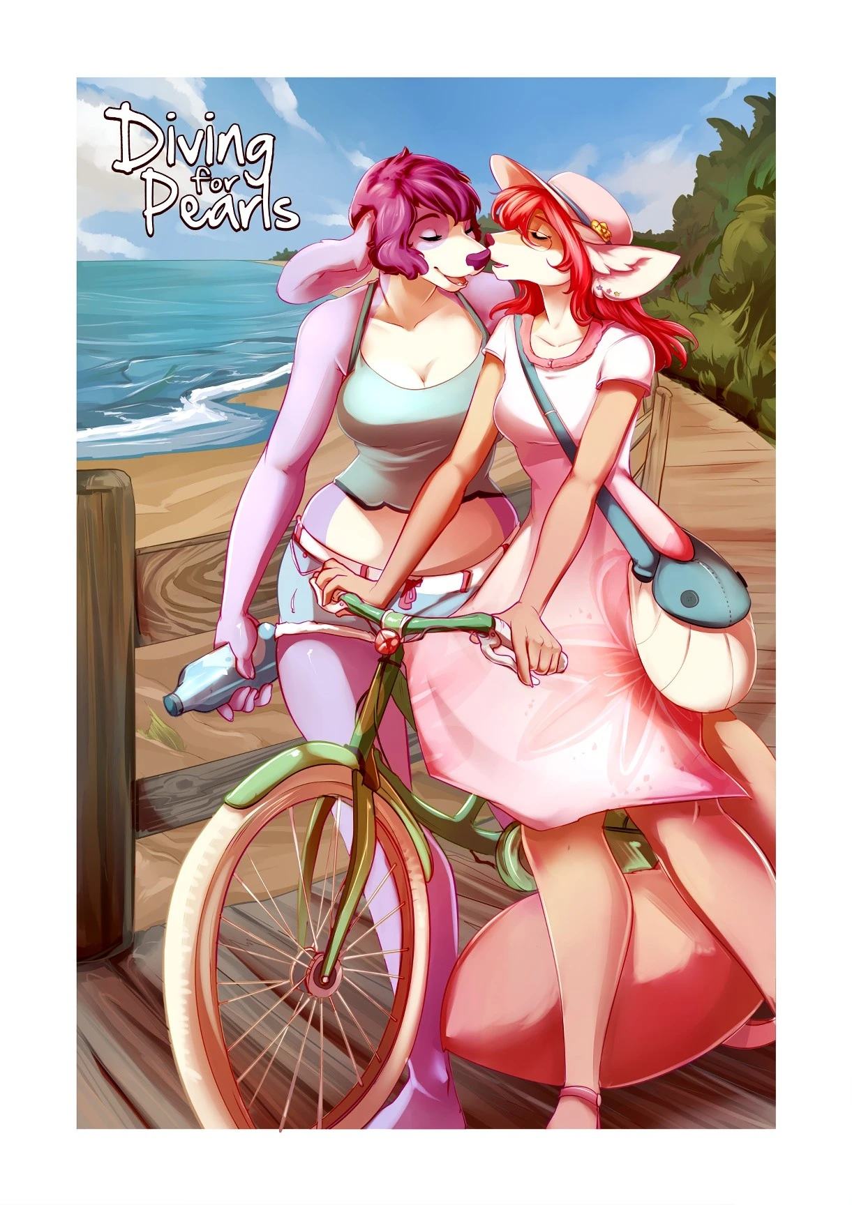 Diving for Pearls porn comic picture 1