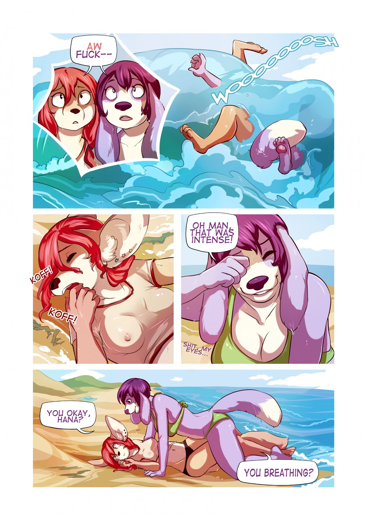 Diving for Pearls porn comic picture 12
