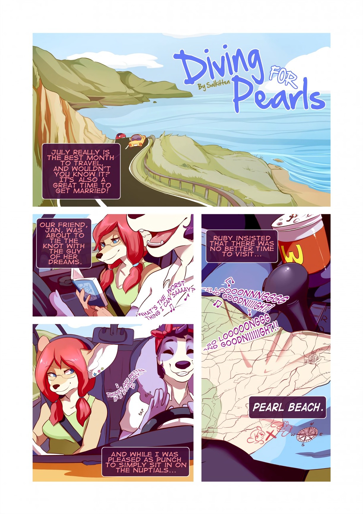 Diving for Pearls porn comic picture 2