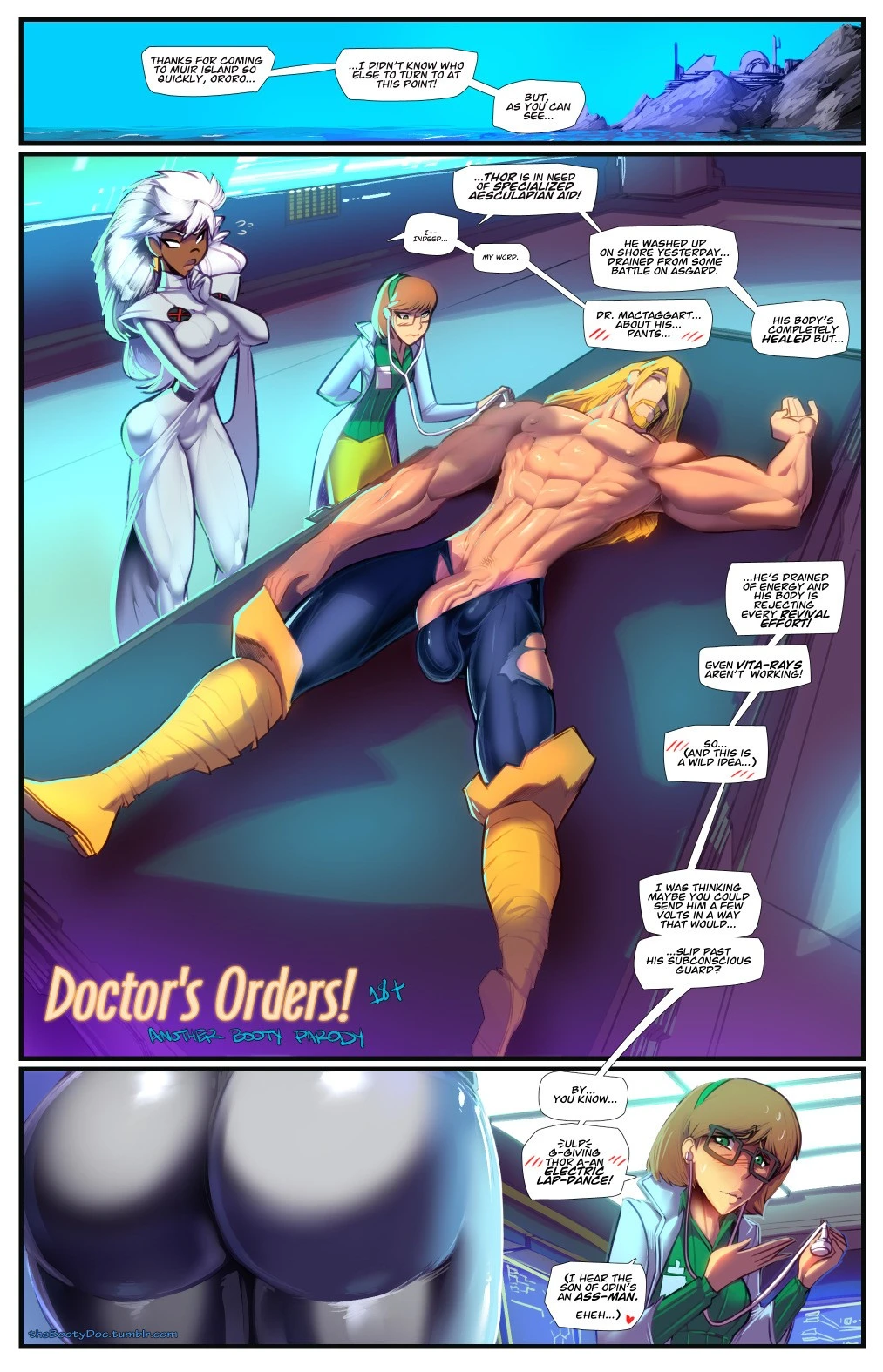 Doctor's Orders porn comic picture 1
