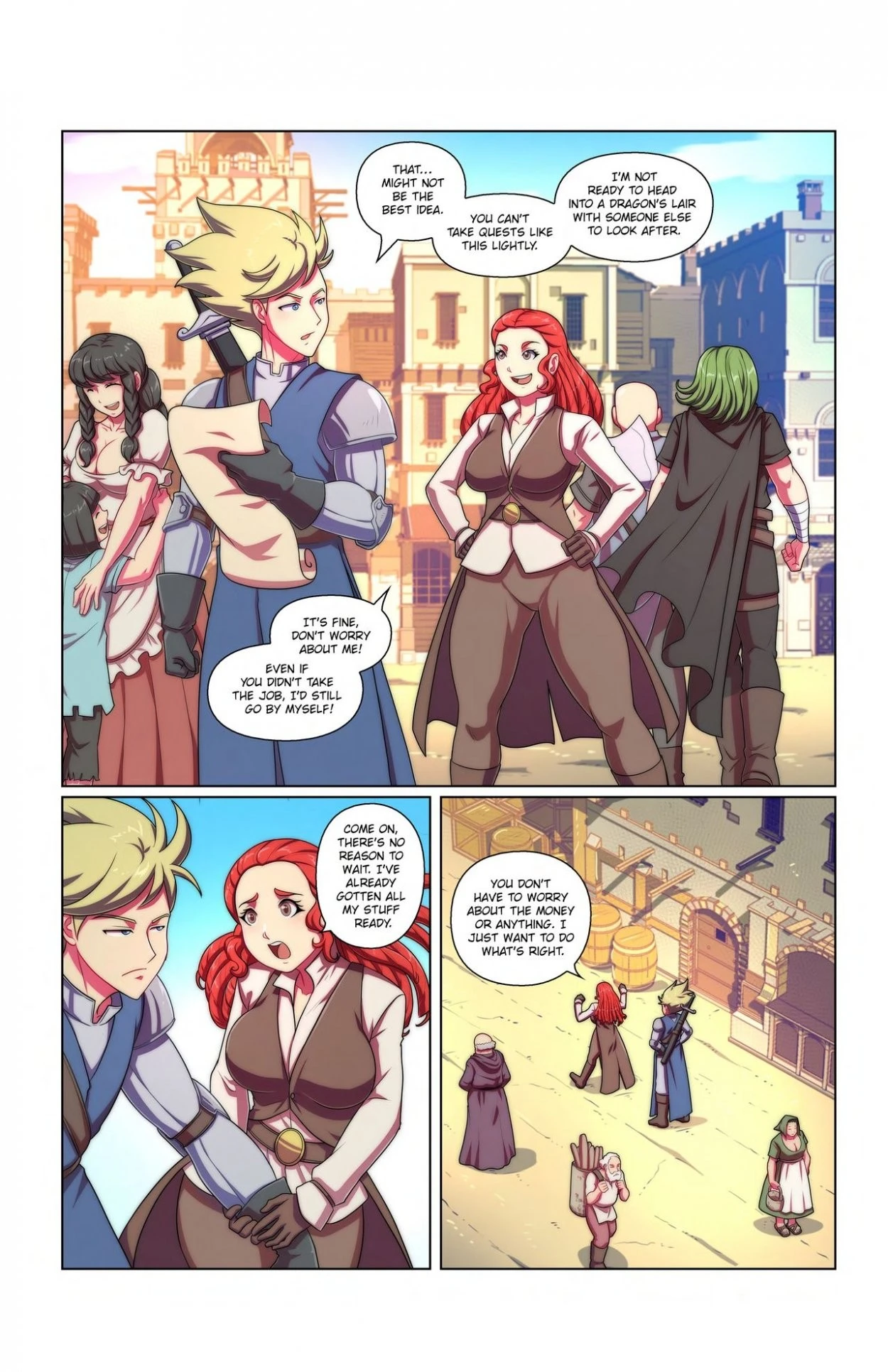 Dragon's Captive porn comic picture 4