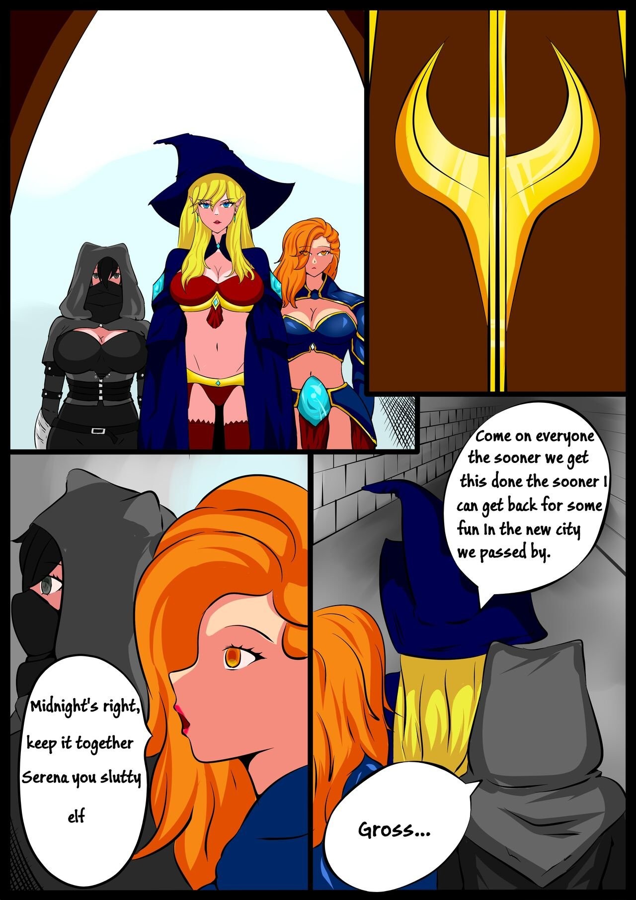 Dungeon Dive porn comic picture 1