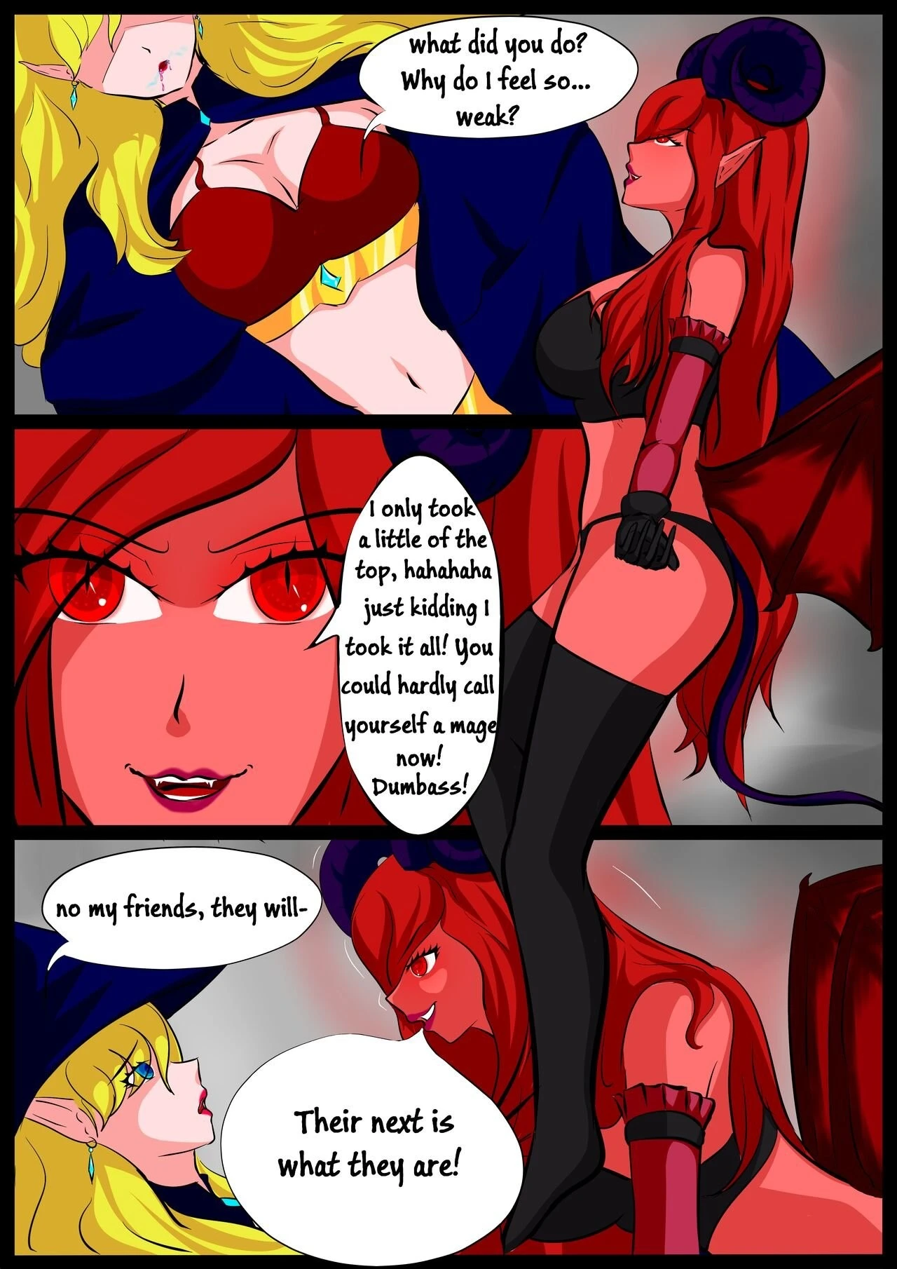 Dungeon Dive porn comic picture 12