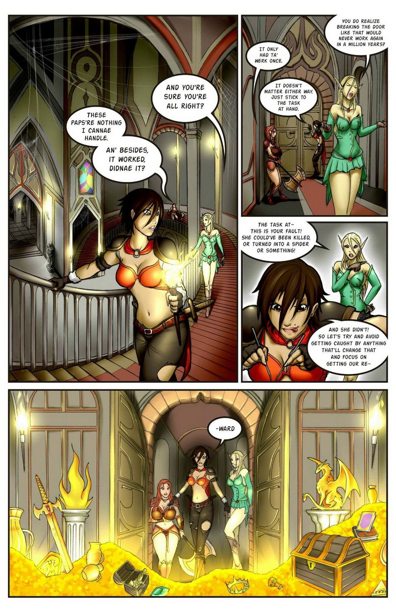 Dungeons and D Cups porn comic picture 6