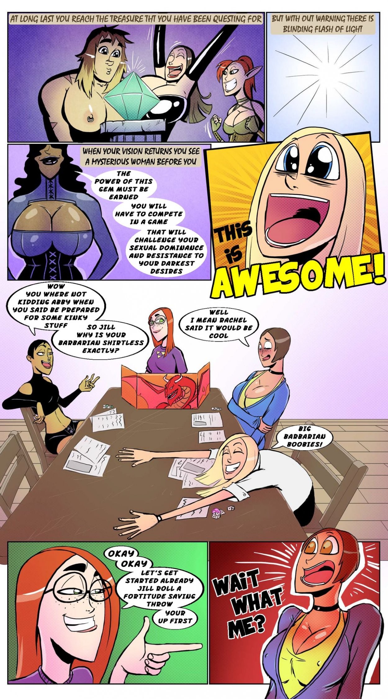 Dungeons and Dommes porn comic picture 2