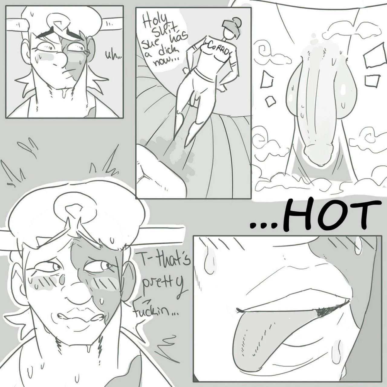 “Alphas” porn comic picture 4