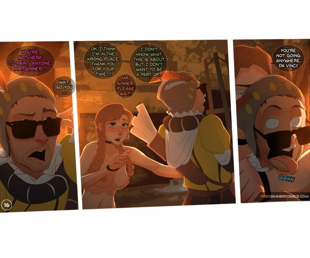 Elsa's Dungeon 3 porn comic picture 16