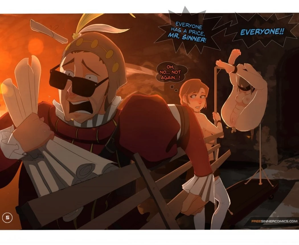 Elsa's Dungeon 3 porn comic picture 5