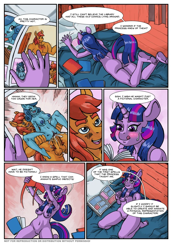 Erotic Bookworm porn comic picture 2