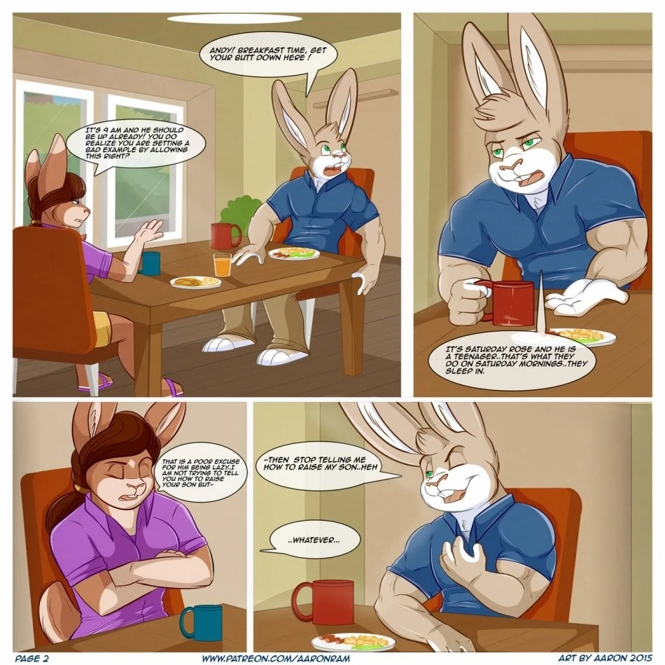 Face2Face porn comic picture 3