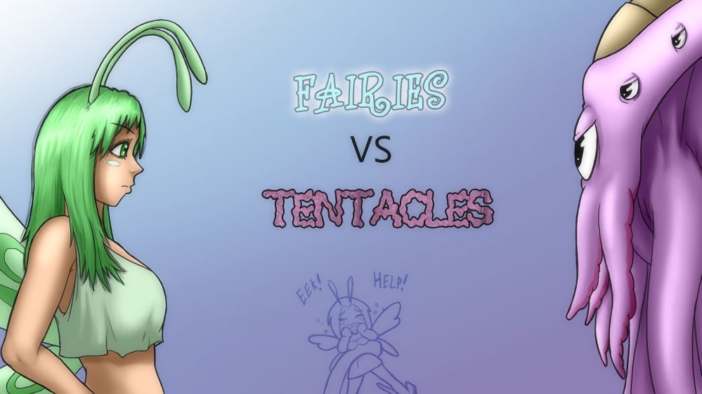 Fairies vs Tentacles. Prologue porn comic picture 1