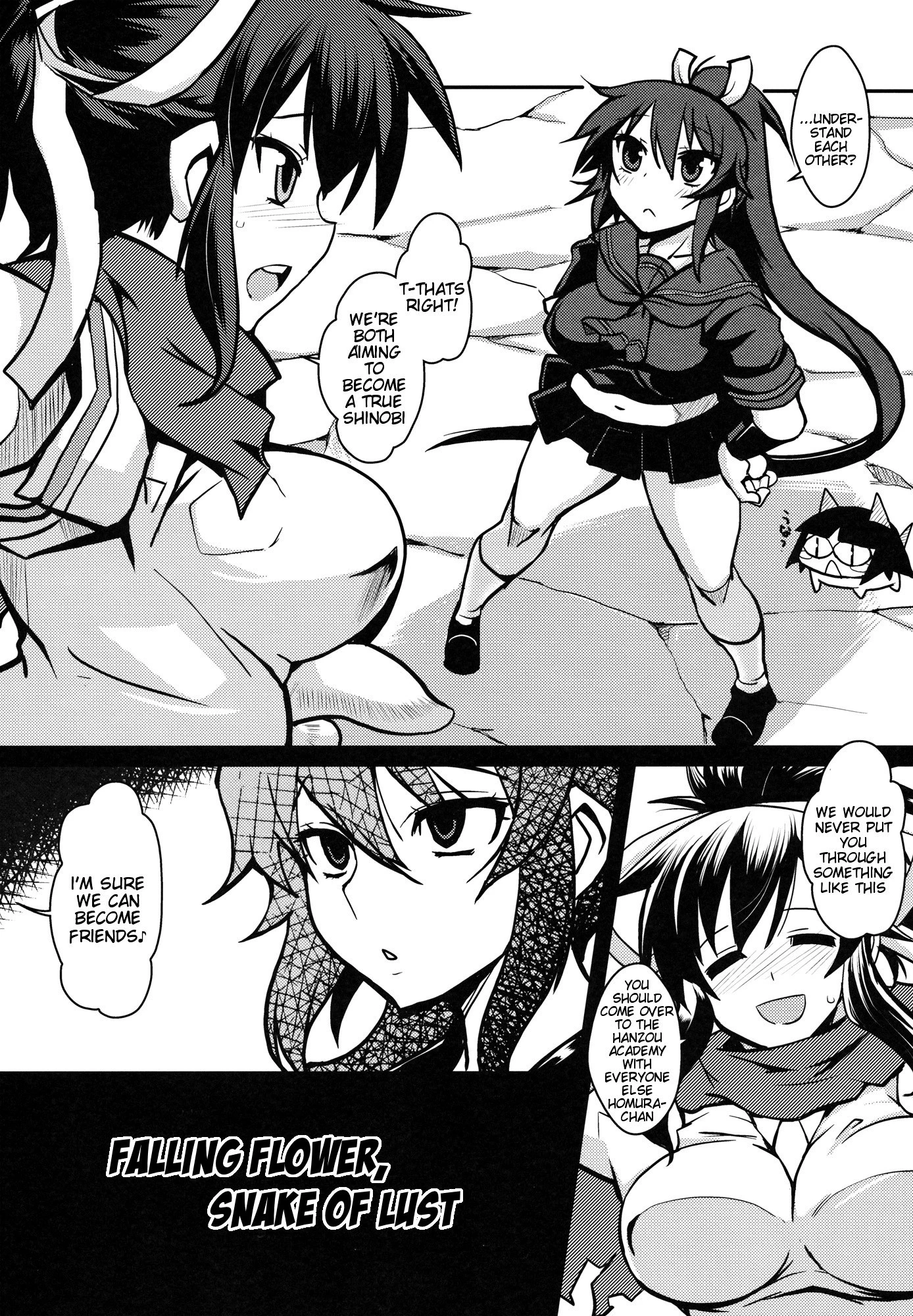 Falling Flower, Snake of Lust hentai manga picture 3