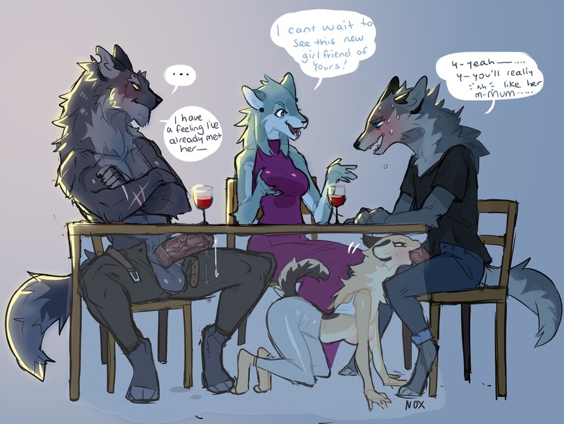 Family dinner porn comic picture 2