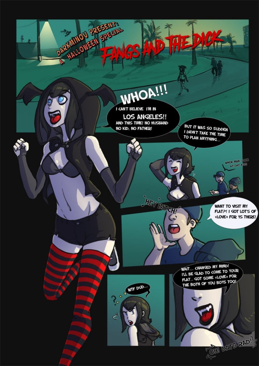 Fangs and the Dick porn comic picture 1