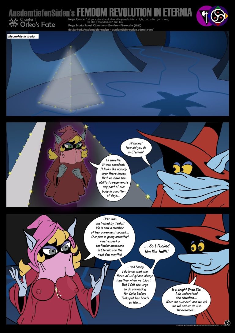 Femdom Revolution in Eternia porn comic picture 11