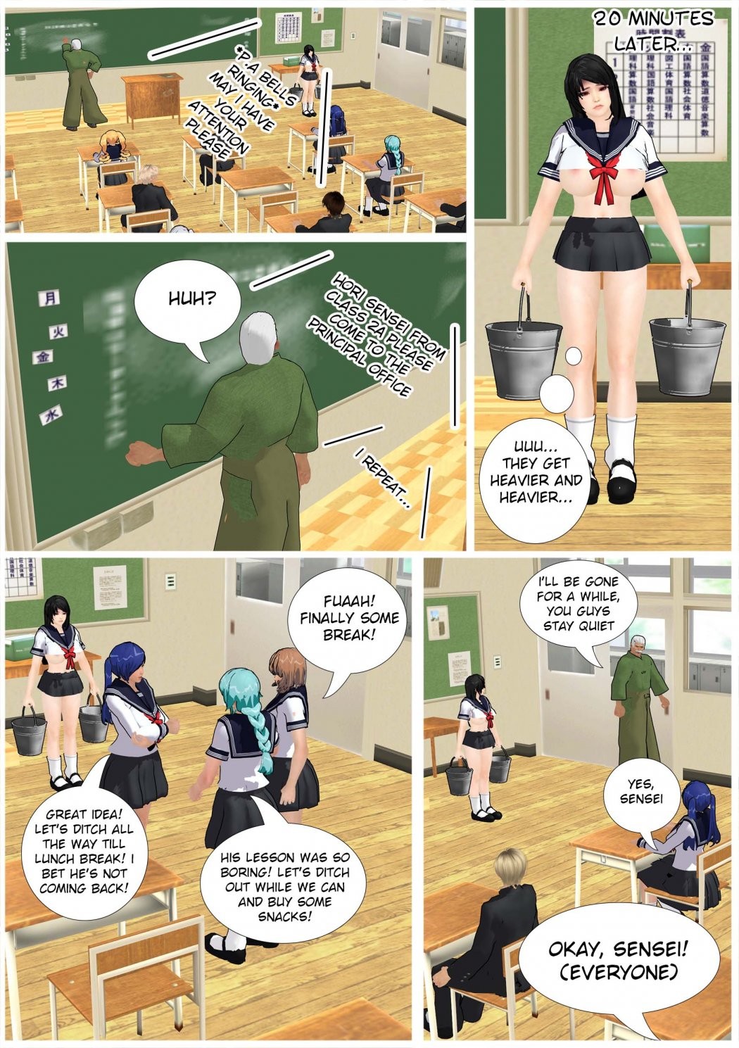 fiction life of ai shinozaki - chapter 3 porn comic picture 3