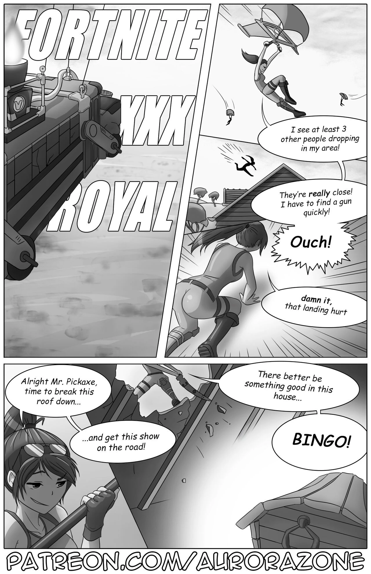 Fortnite XXX Royal porn comic picture 1