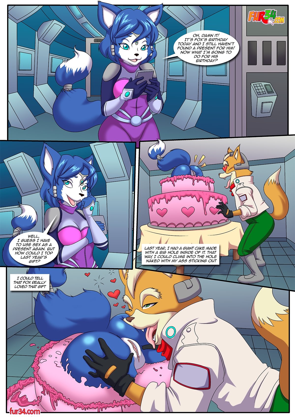 Fox’s Best Birthday Party Ever! porn comic picture 2