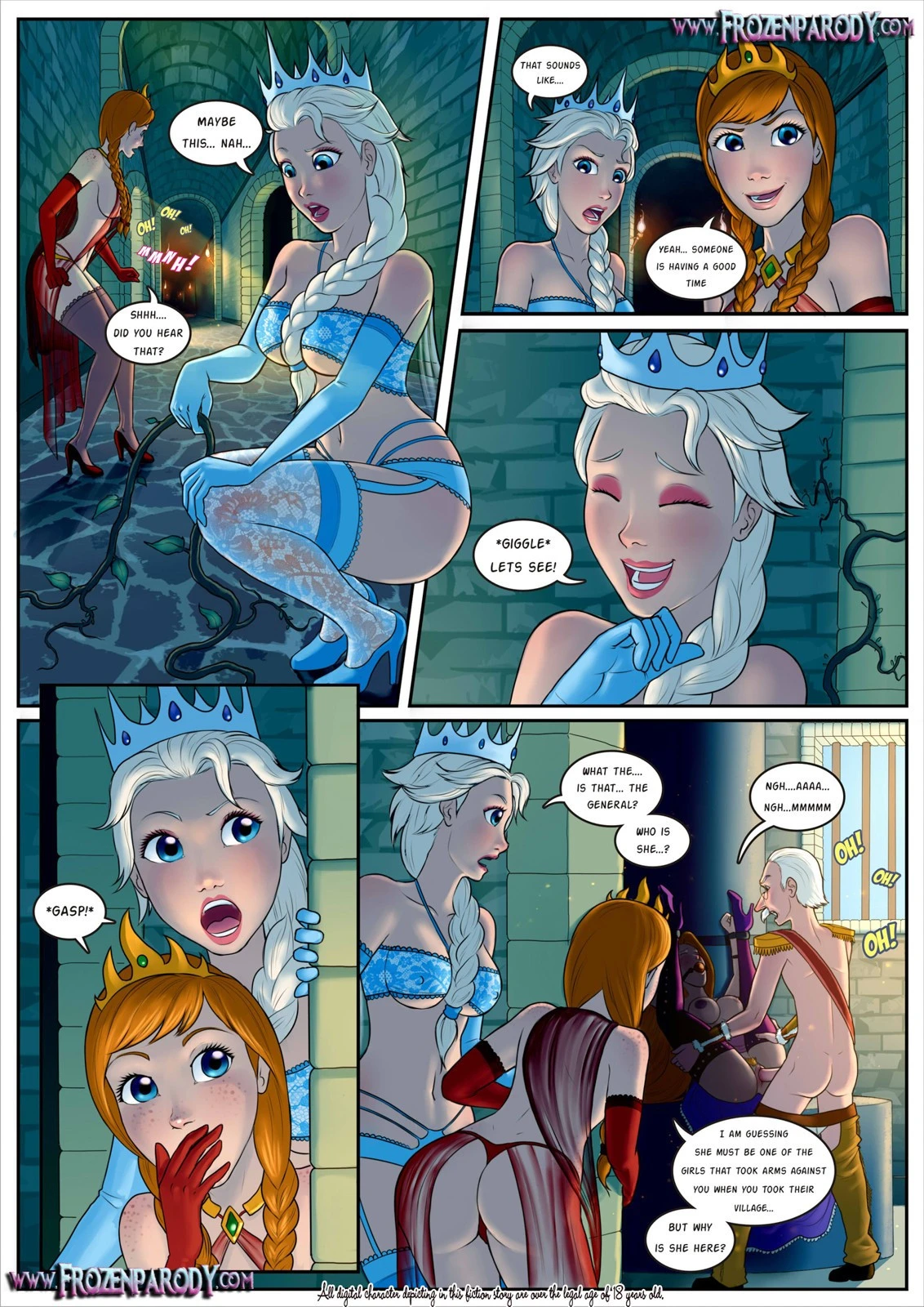 Frozen Parody 5 porn comic picture 2