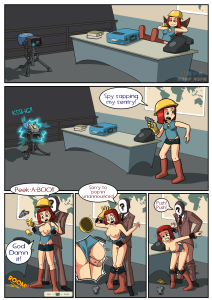 FUCKING SPIES porn comic picture 1