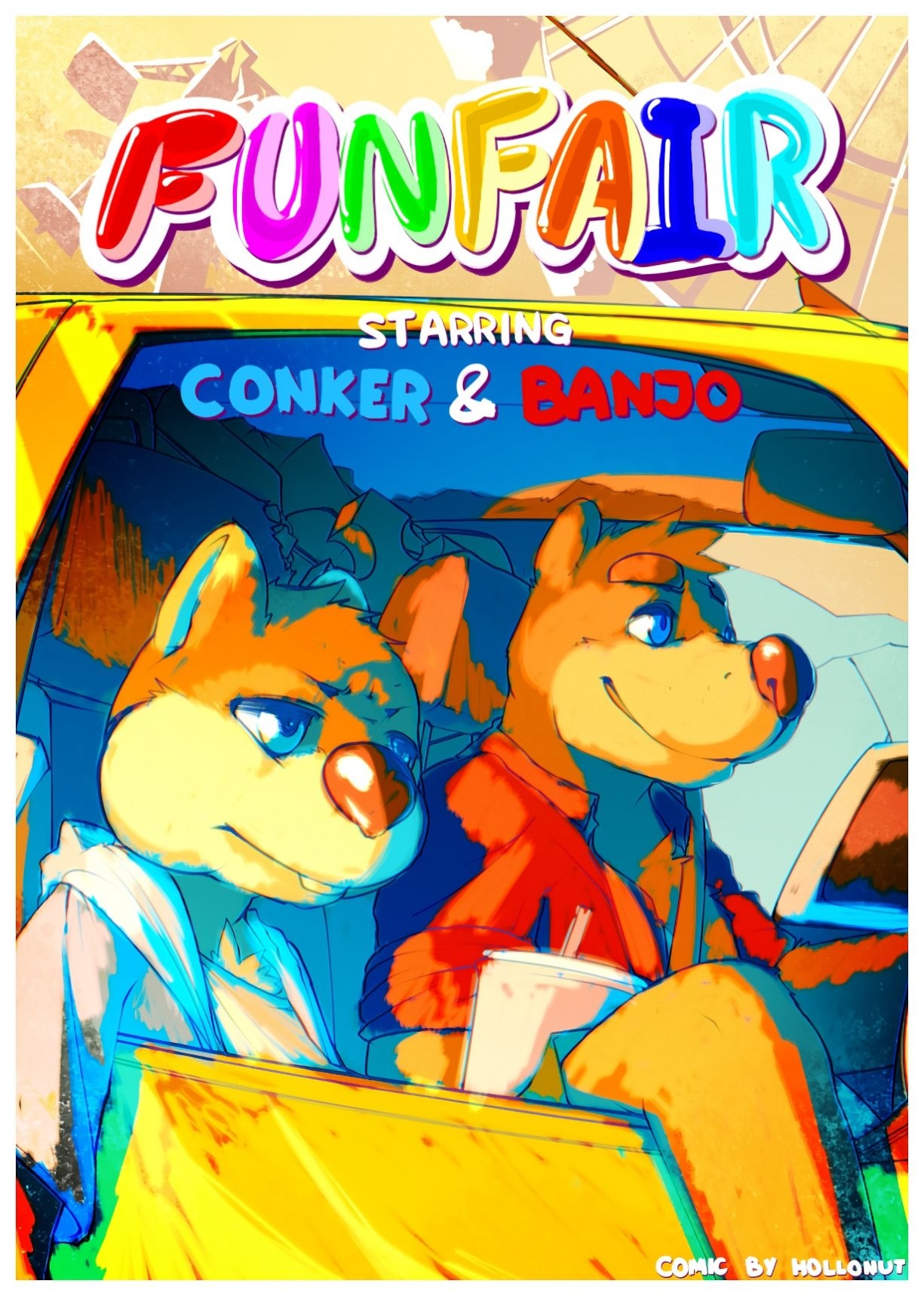 FUNFAIR, starring Conker & Banjo porn comic picture 1