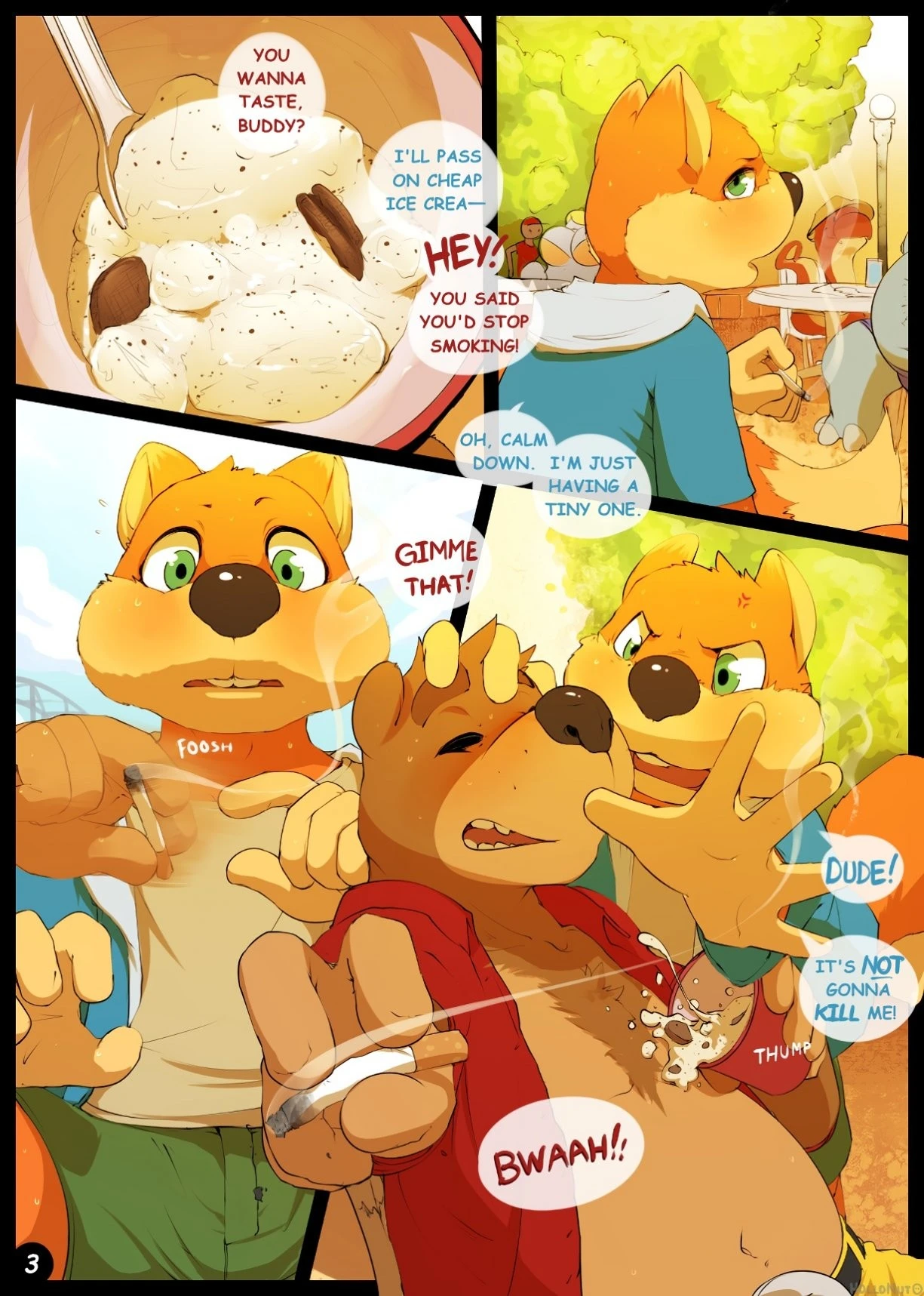FUNFAIR, starring Conker & Banjo porn comic picture 4