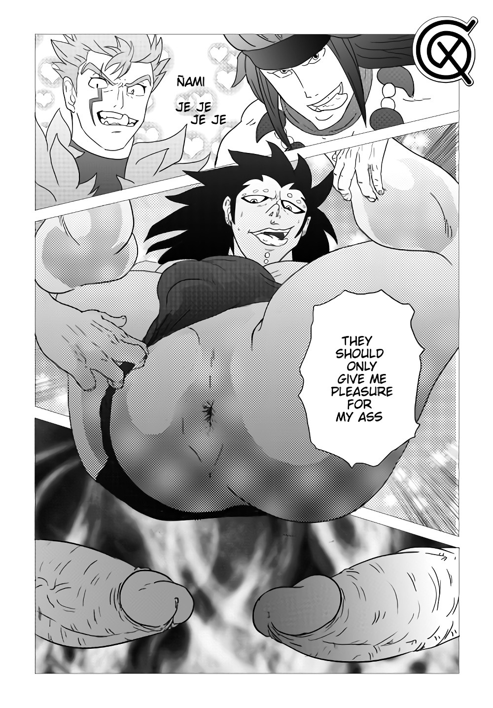 Gajeel getting paid porn comic picture 2