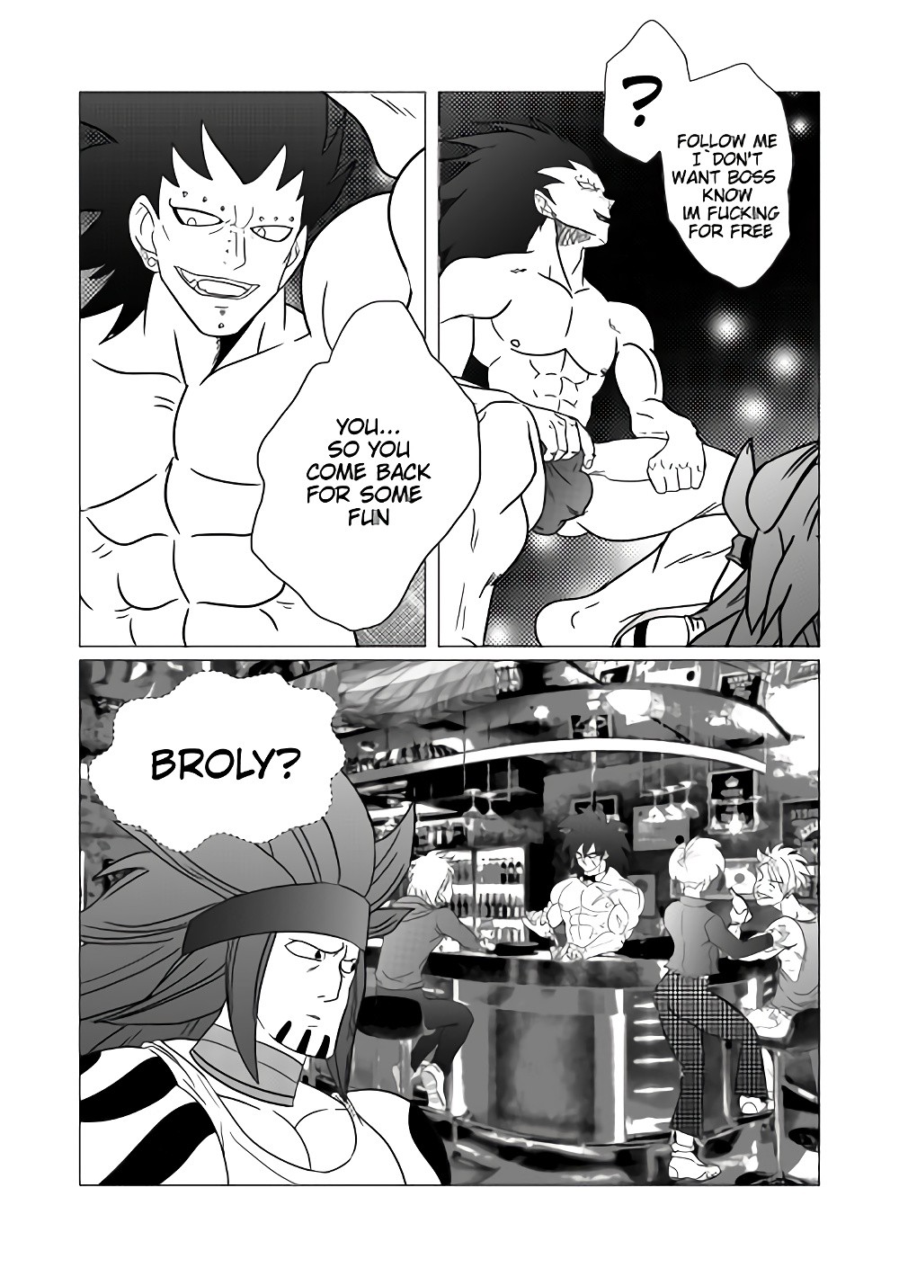 Gajeel getting paid porn comic picture 4