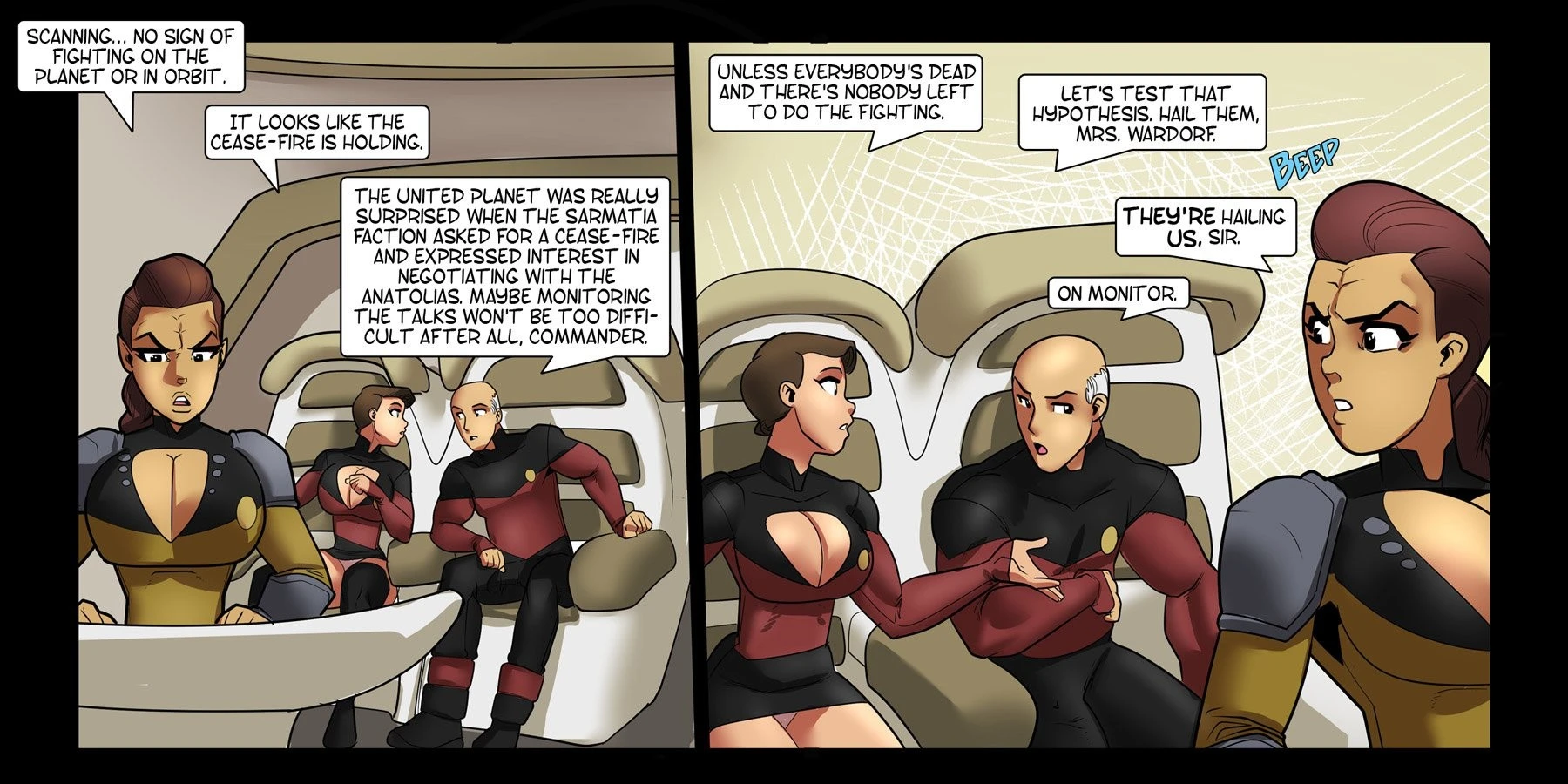 Galaxy Jaunt - Episode 2 porn comic picture 10