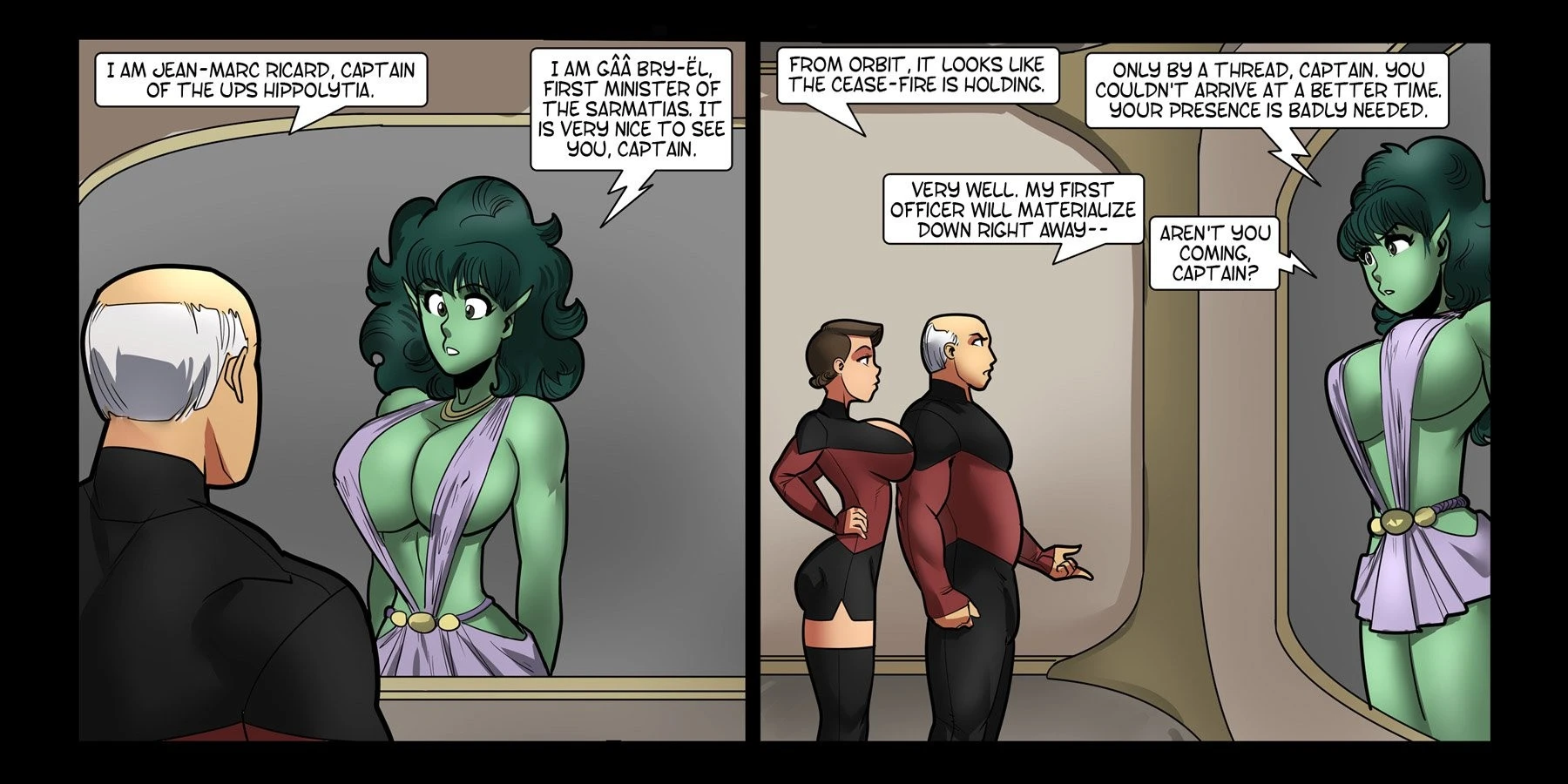 Galaxy Jaunt - Episode 2 porn comic picture 11