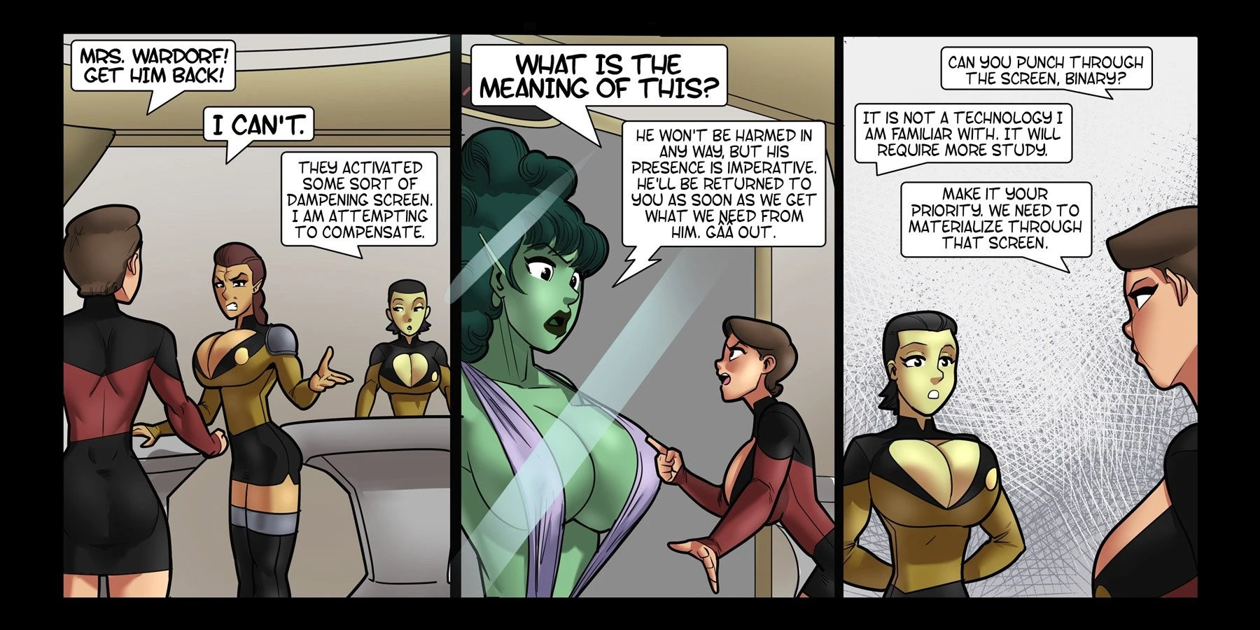 Galaxy Jaunt - Episode 2 porn comic picture 14