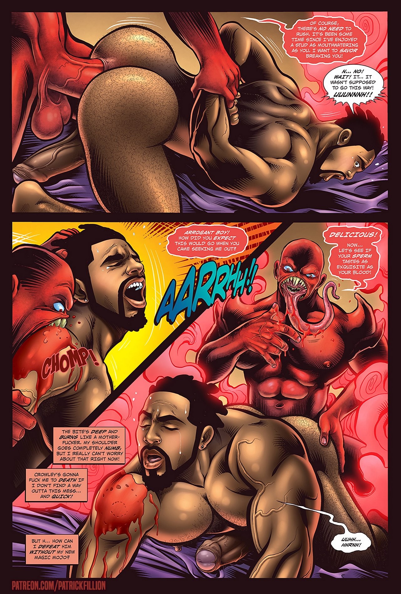 Gay For Slay porn comic picture 9