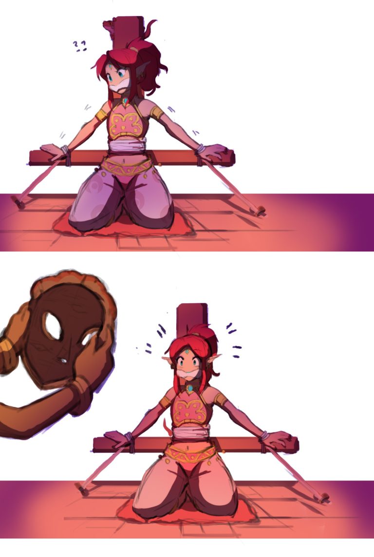 Gerudo Link porn comic picture 32