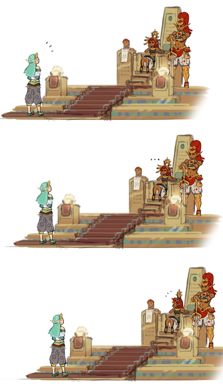 Gerudo Link porn comic picture 4