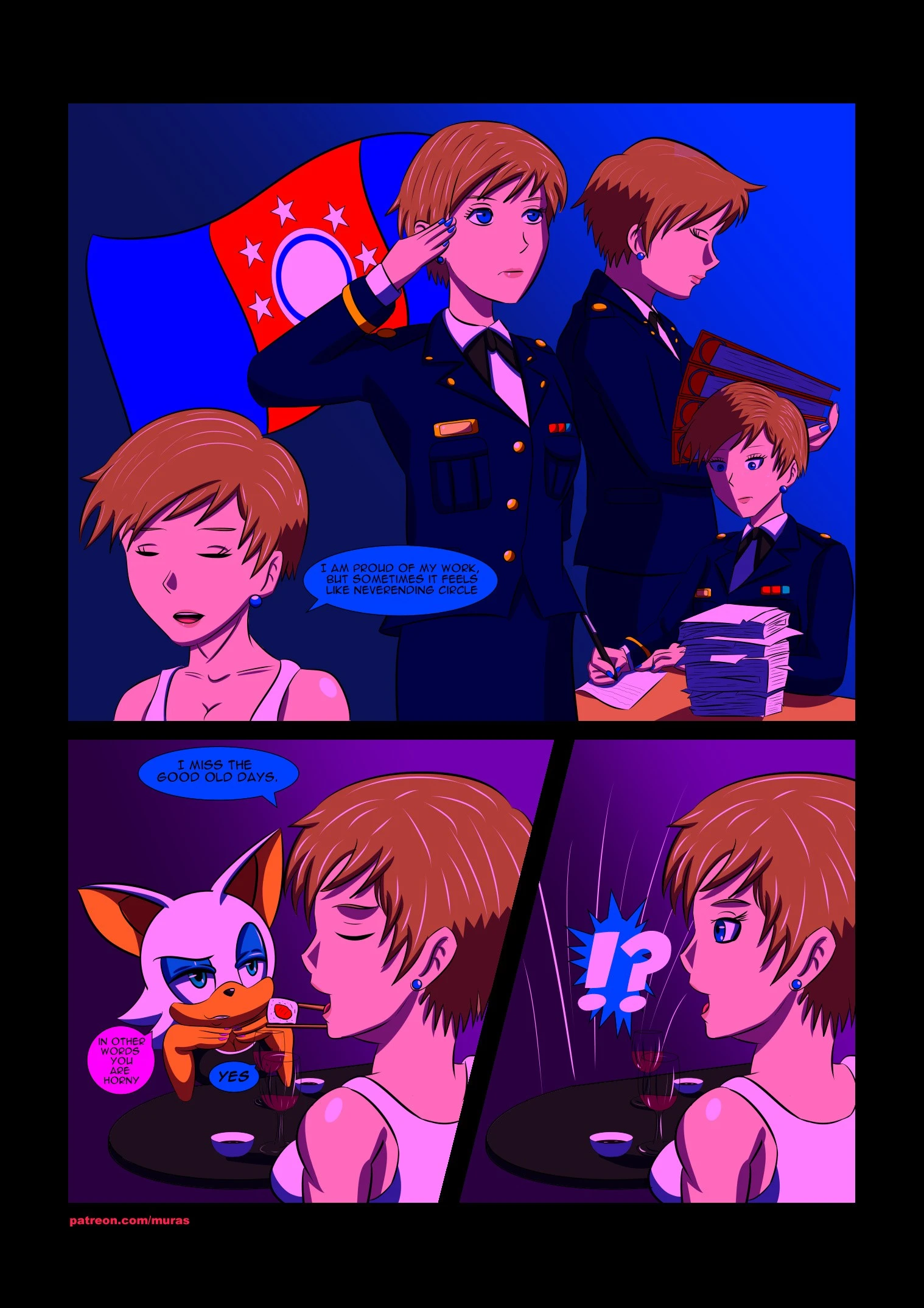 Girls Night porn comic picture 4